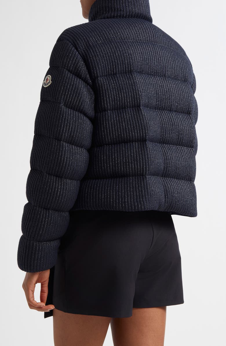 Moncler Thoiry Down Puffer Jacket, Alternate, color, Navy Blue