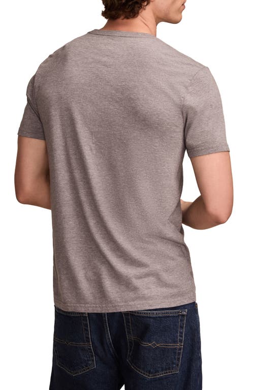 Lucky Brand Tahoe Cotton Graphic T-shirt In Heather Grey