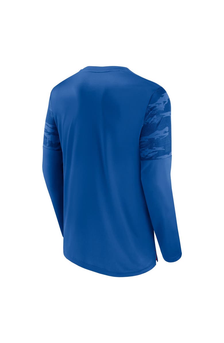 FANATICS Men's Fanatics Branded Royal/Red Buffalo Bills Square Off Long Sleeve T-Shirt, Alternate, color, 