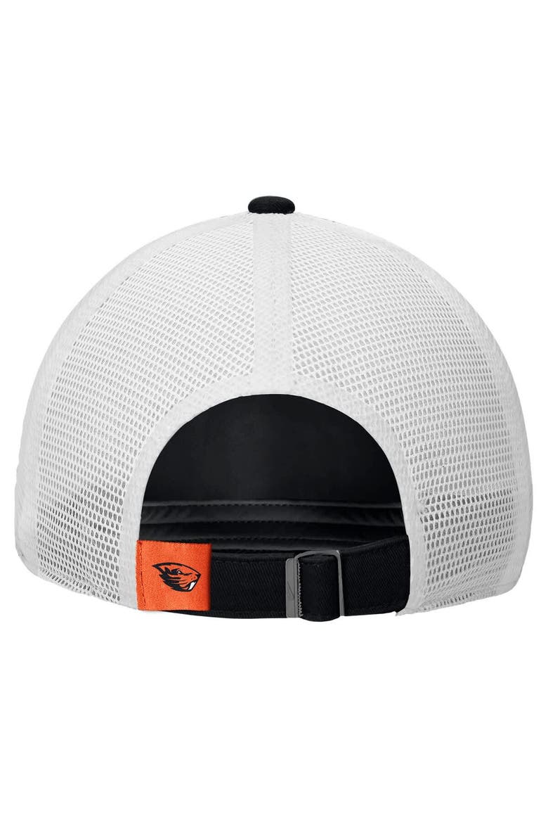 Men's Nike Black Oregon State Beavers On-Field Club Adjustable Trucker Hat, Alternate, color, Black