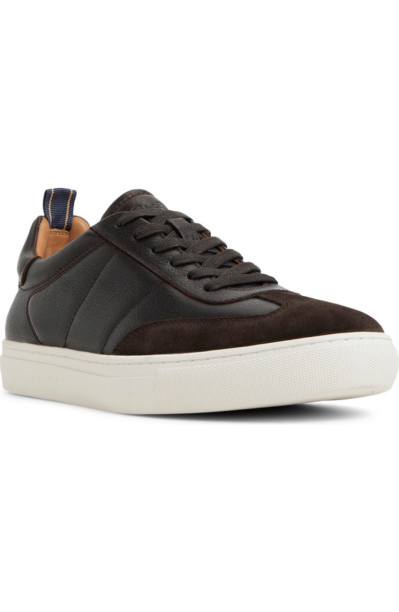 Brooks Brothers Emmerson Sneaker, Main, color, Brown