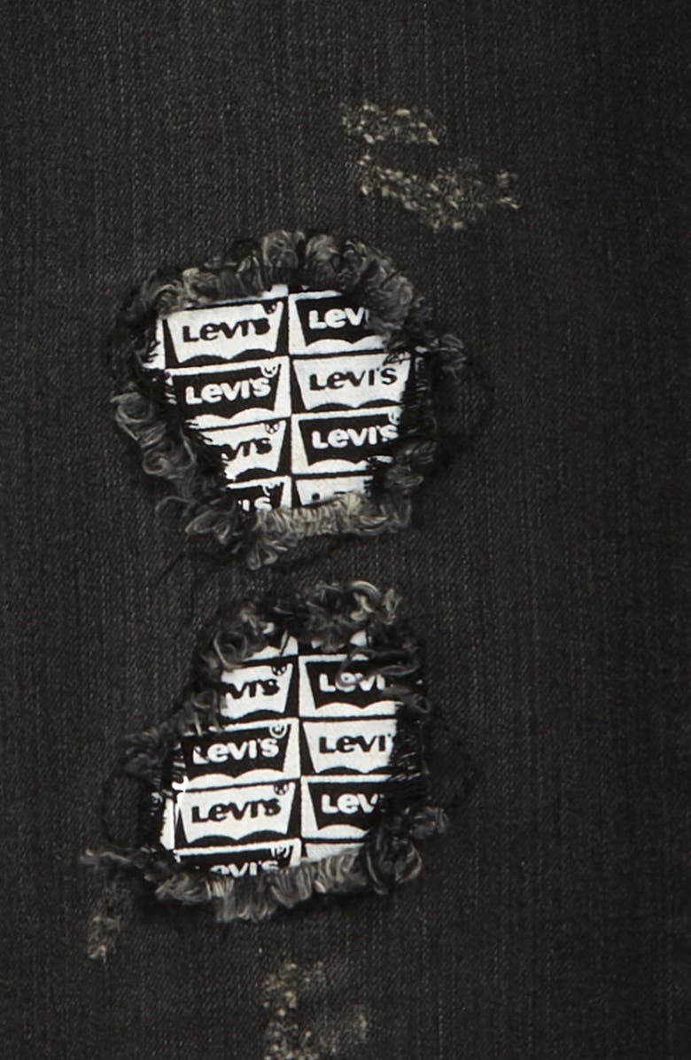 Levi's<sup>®</sup> 512<sup>™</sup> Slim Tapered Leg Jeans, Alternate, color, Black Ice