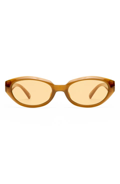 Le Bijou 55mm Oval Sunglasses