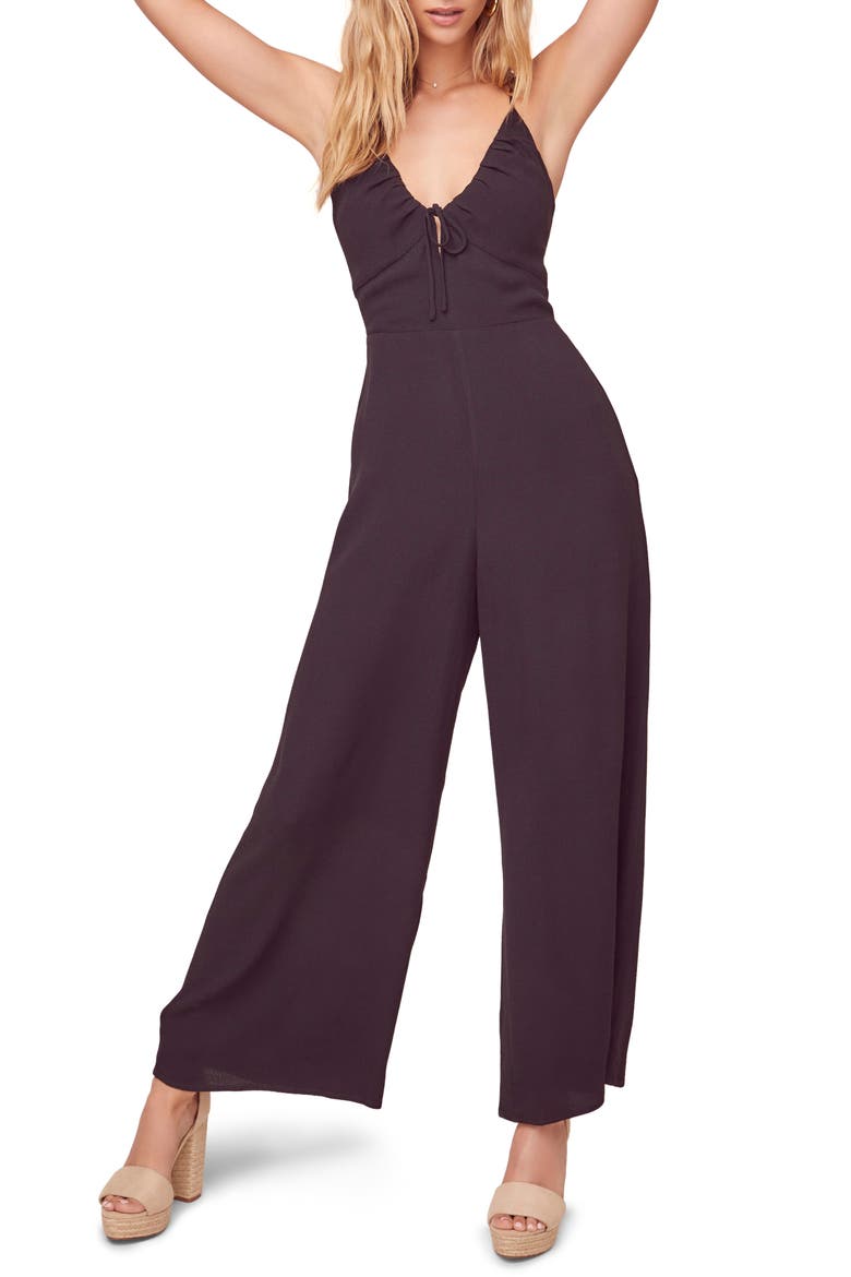 the Label Cicley Jumpsuit, Main, color, BLACK