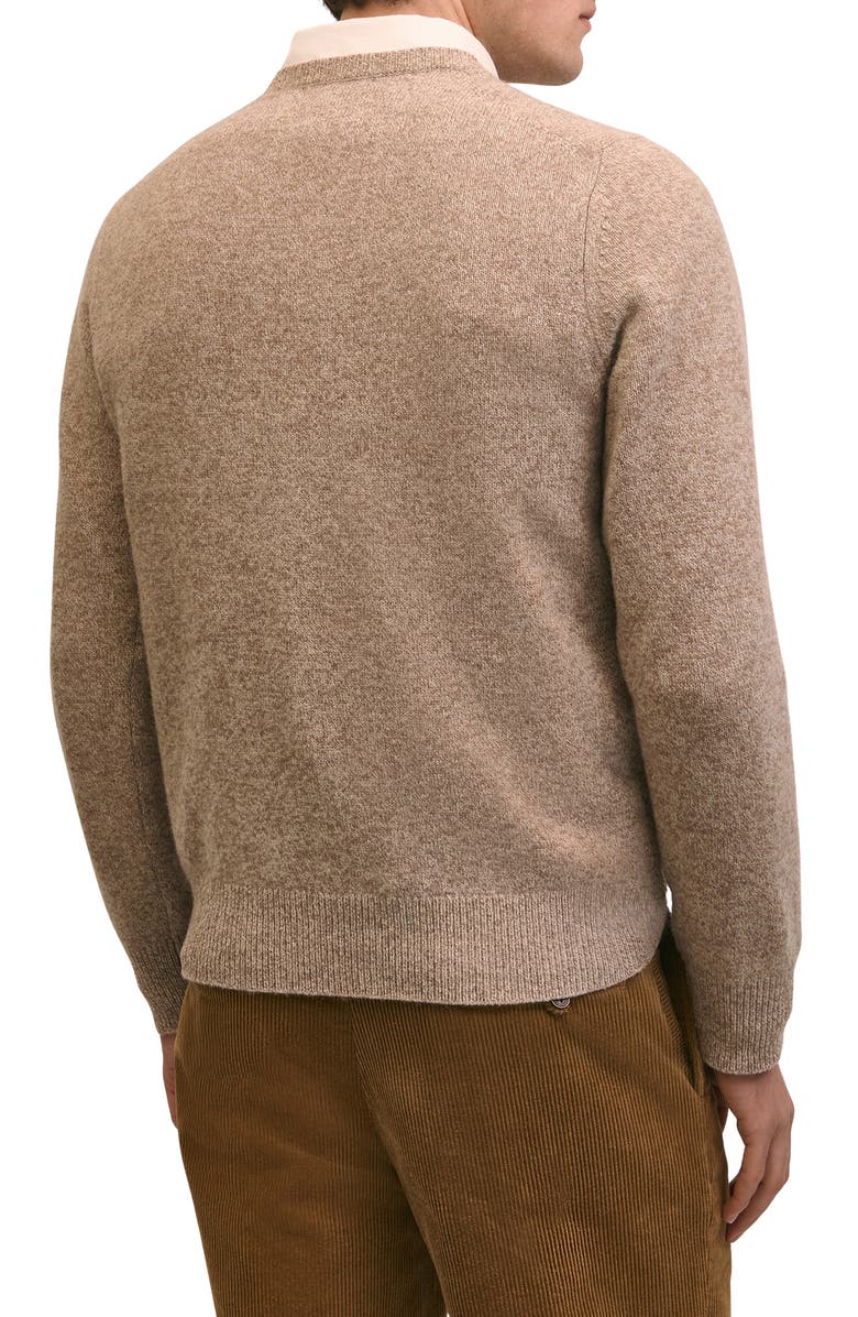 Brooks Brothers Wool Sweater, Alternate, color, Neutral Horse Intarsia
