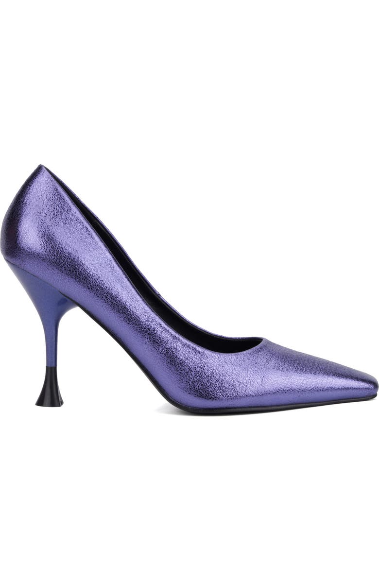 TORGEIS Kamana Pointed Toe Pump, Alternate, color, Violet