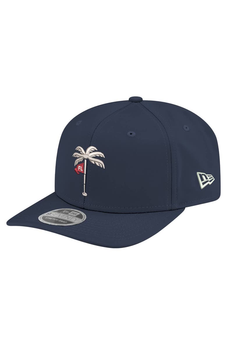 New Era Navy Jupiter Links Golf Club Team COOLERA 9SEVENTY Adjustable Hat, Main, color, Navy