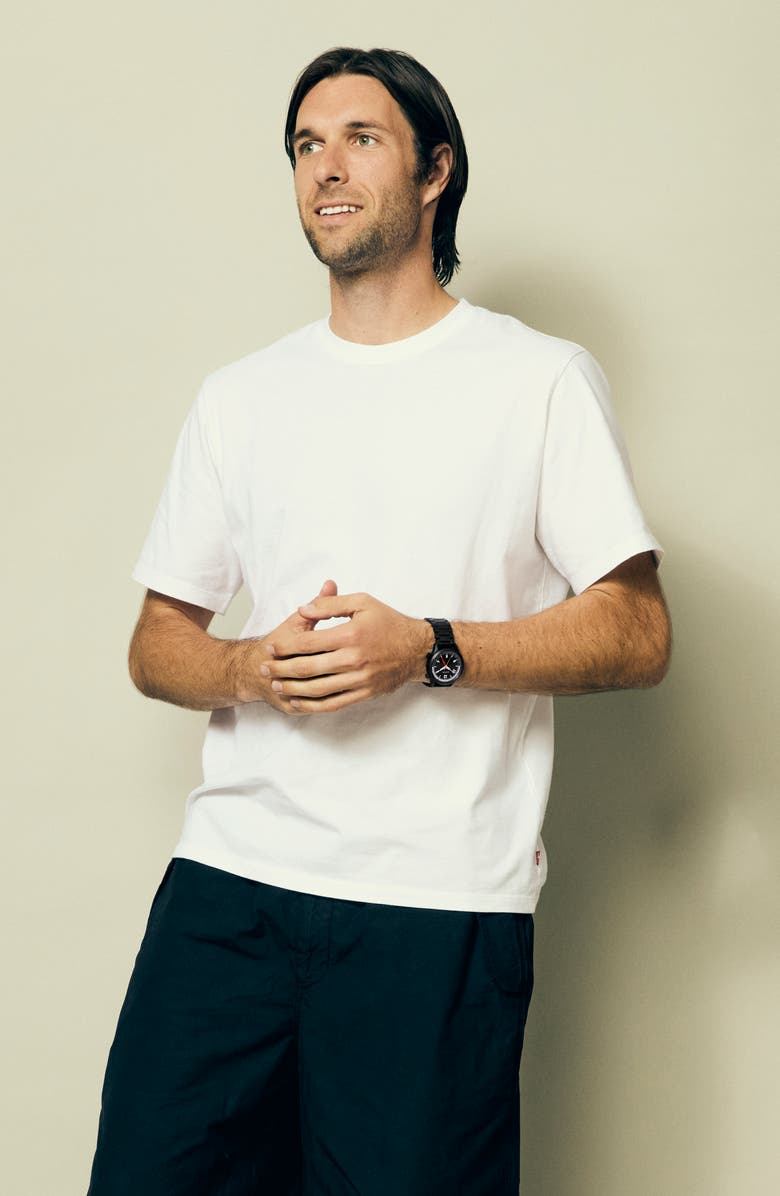 Nixon Drifter 40 Watch, 40mm, Alternate, color, Super Black / Black Sunray