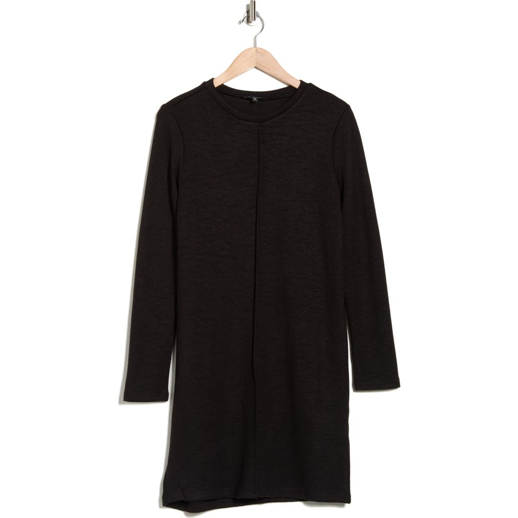 Area Stars Barr Long Sleeve Sweater Dress In Black