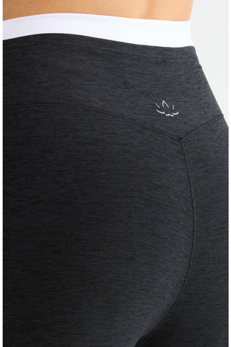 Space Dye High Waist Midi Leggings, Alternate, color, DARKEST NIGHT