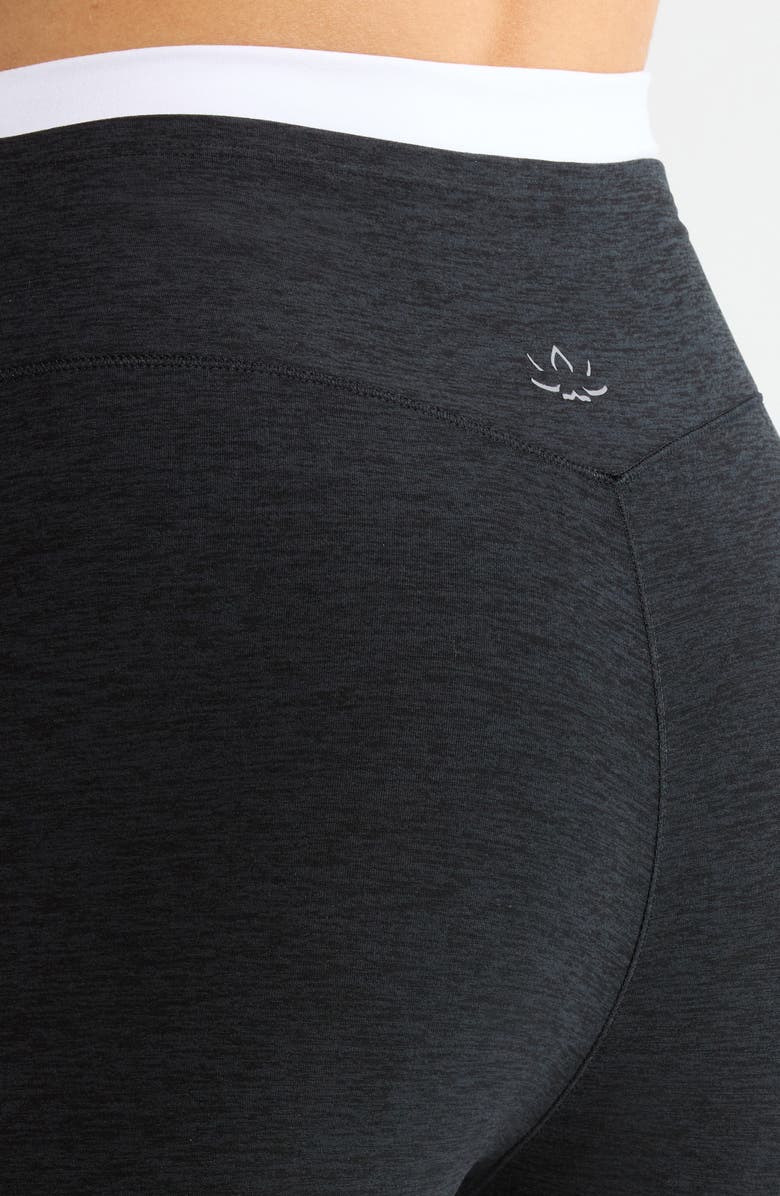 Beyond Yoga Space Dye High Waist Midi Leggings, Alternate, color, Darkest Night