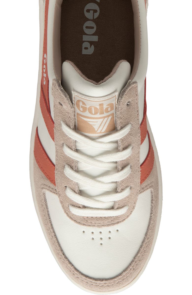 Gola Grand Slam Pure Platform Sneaker, Alternate, color, White/ Blossom/ Hotcoral