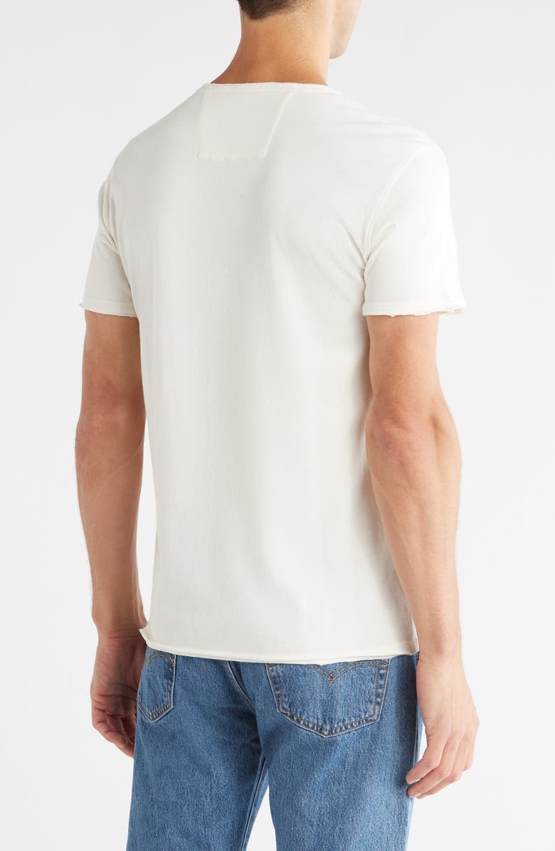 John Varvatos Snake Skeleton Organic Cotton Graphic T-Shirt, Alternate, color, Salt