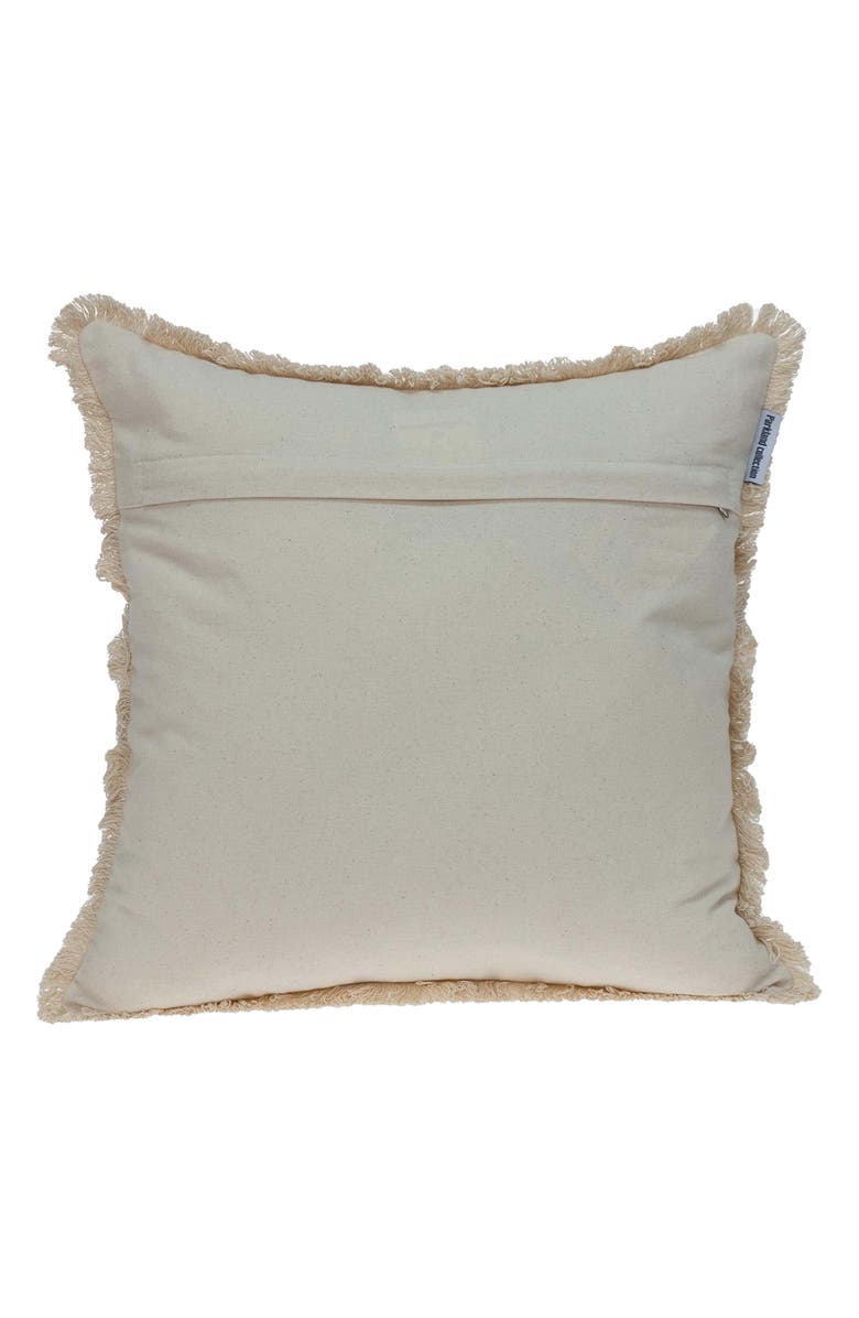 PARKLAND COLLECTION Abu Cotton Throw Pillow, Alternate, color, Beige