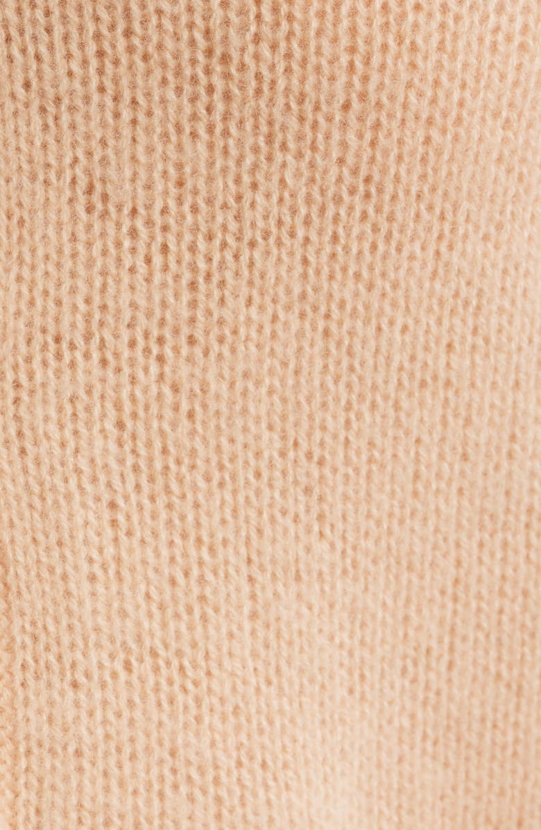 DÔEN Cashmere Cardigan, Alternate, color, Light Peach Sorbet