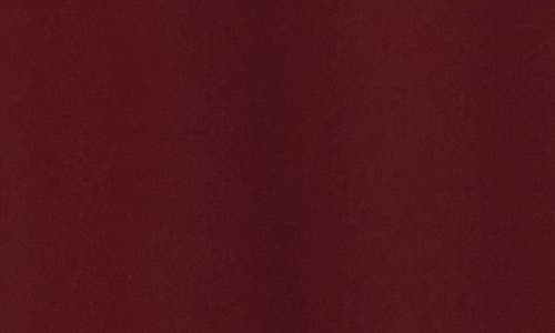 Gemma + Jane Lace Trim Button-up Shirt In Burgundy