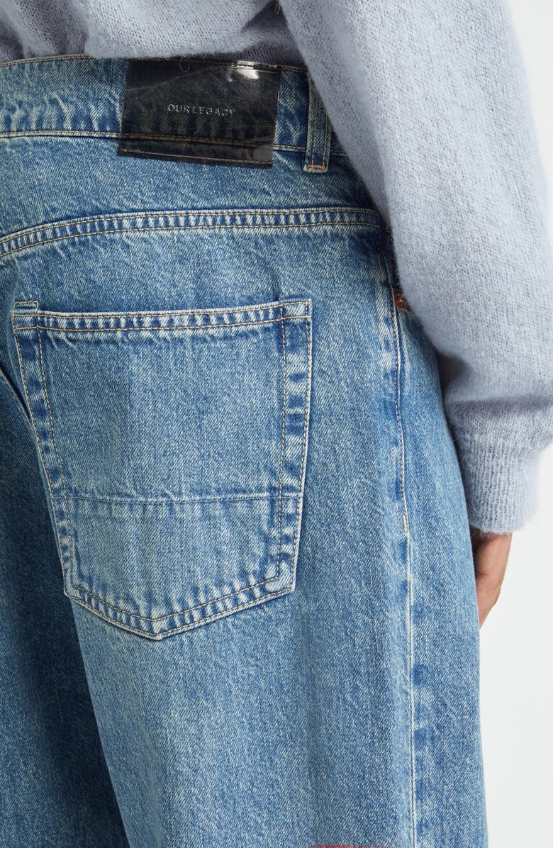 OUR LEGACY Third Cut Wide Straight Leg Jeans, Alternate, color,