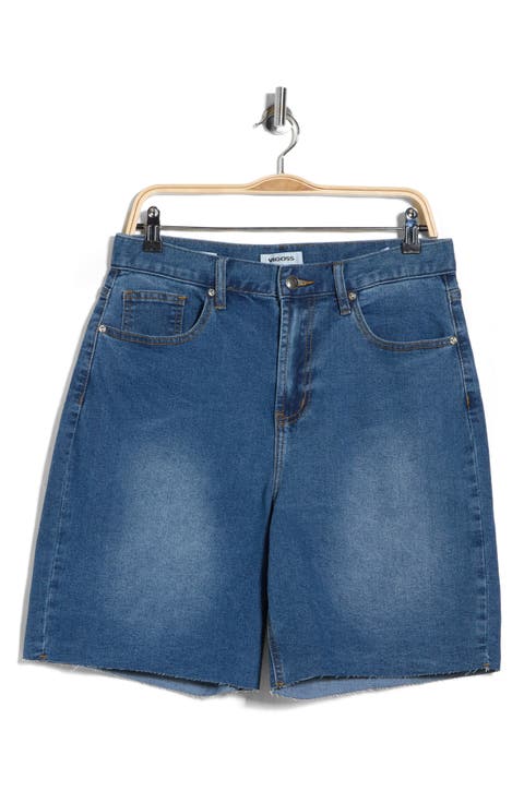 Cutoff Bermuda Shorts