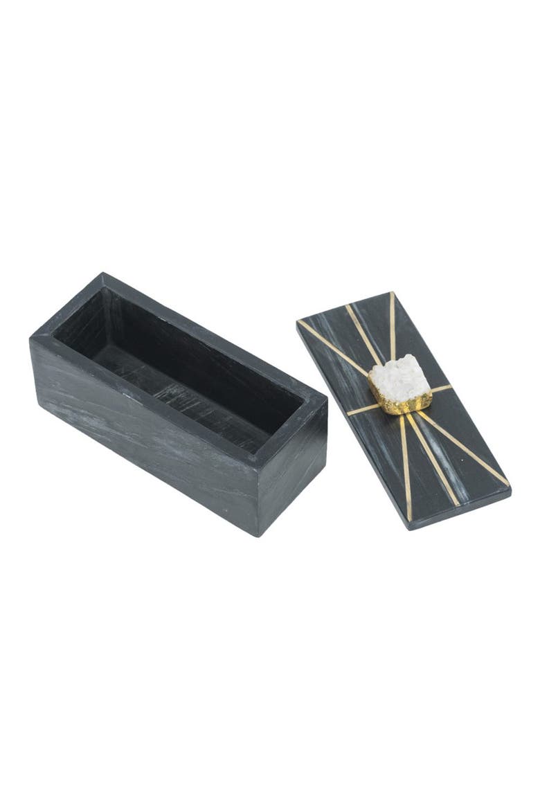 Amethyst Marble Box, Alternate, color, BLACK