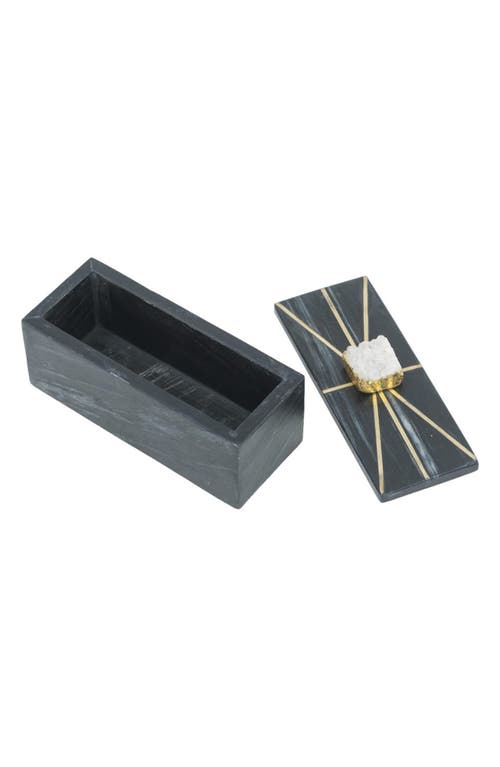 R16 Home Amethyst Marble Box