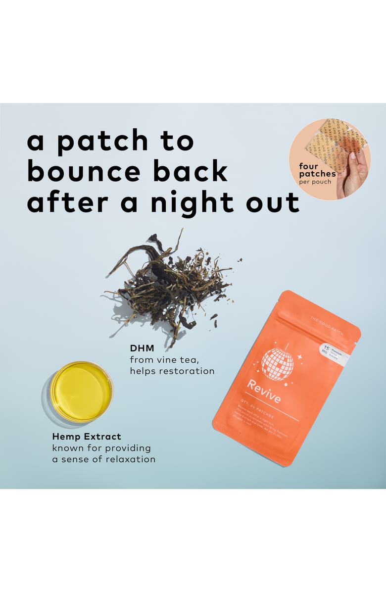 The Good Patch Revive Wellness Patch, Alternate, color, NO COLOR