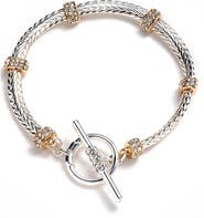 Lauren Ralph Lauren Pavé Rondelle Flex Bracelet
