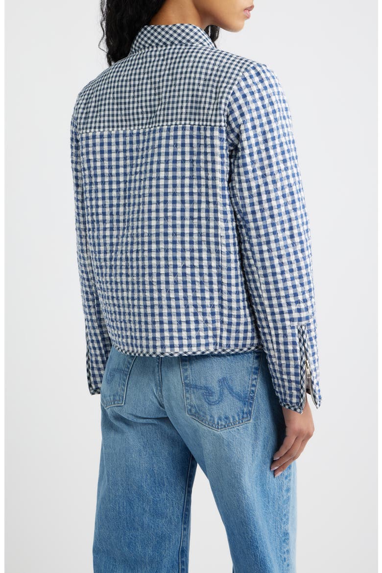 Carlos Quilted Jacket, Alternate, color, BLUE CHECK GHOST