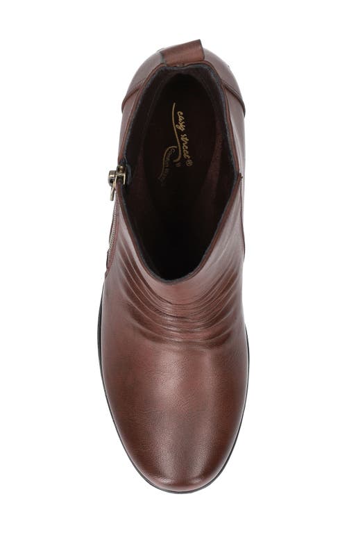 Easy Street Jeanie Bootie In Brown