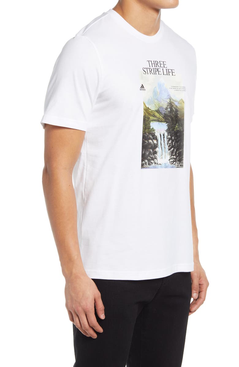 adidas Men's Mountain Graphic Tee, Alternate, color,