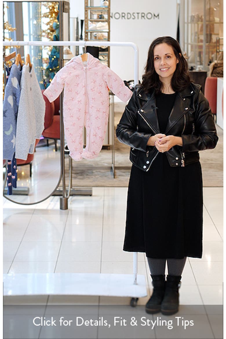 Hooded Quilted Fleece Lined Bunting video