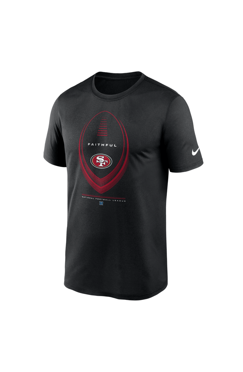 Nike Men's Nike Black San Francisco 49ers Legend Icon Dri-FIT T-Shirt, Alternate, color, Black
