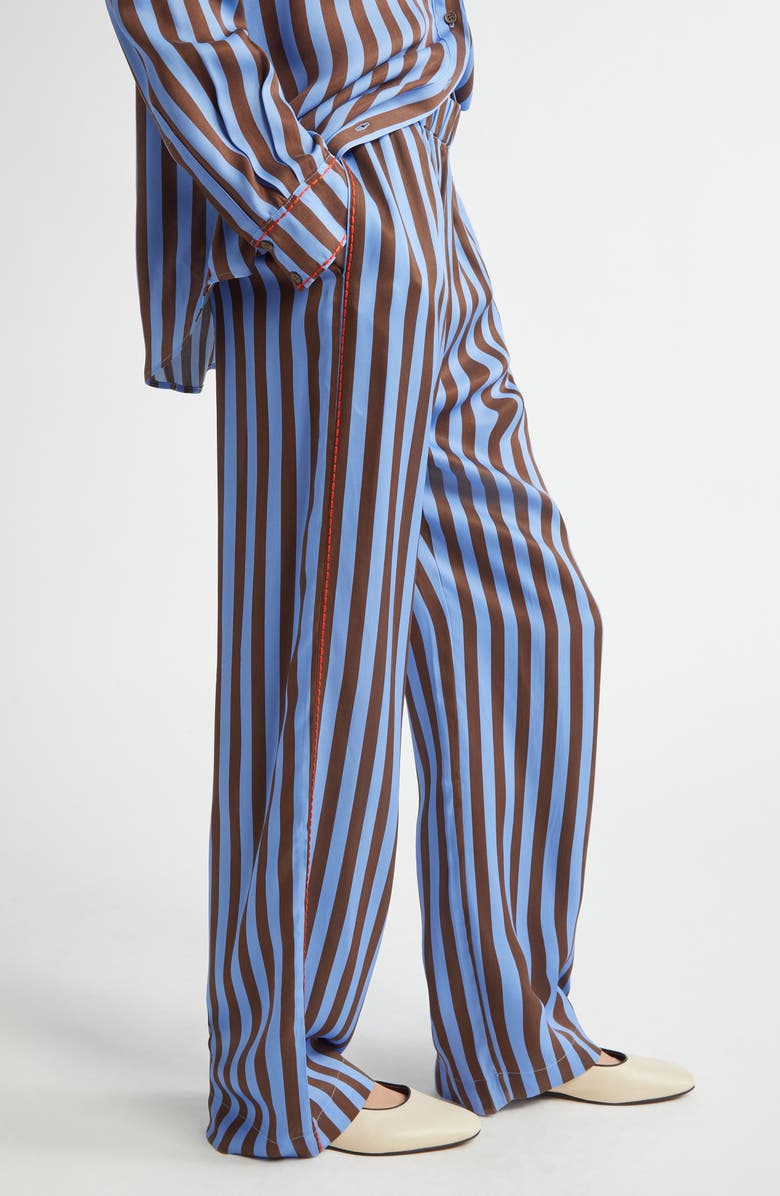 Stine Goya Stripe Elastic Waist Pants, Alternate, color, 