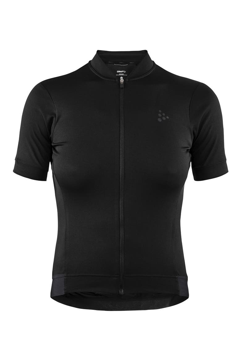 Essence Jersey Bike Top, Alternate, color, BLACK