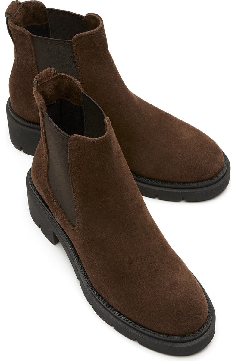 La Canadienne Waren City Dry<sup>™</sup> Waterproof Chelsea Boot, Alternate, color, Brunette Suede