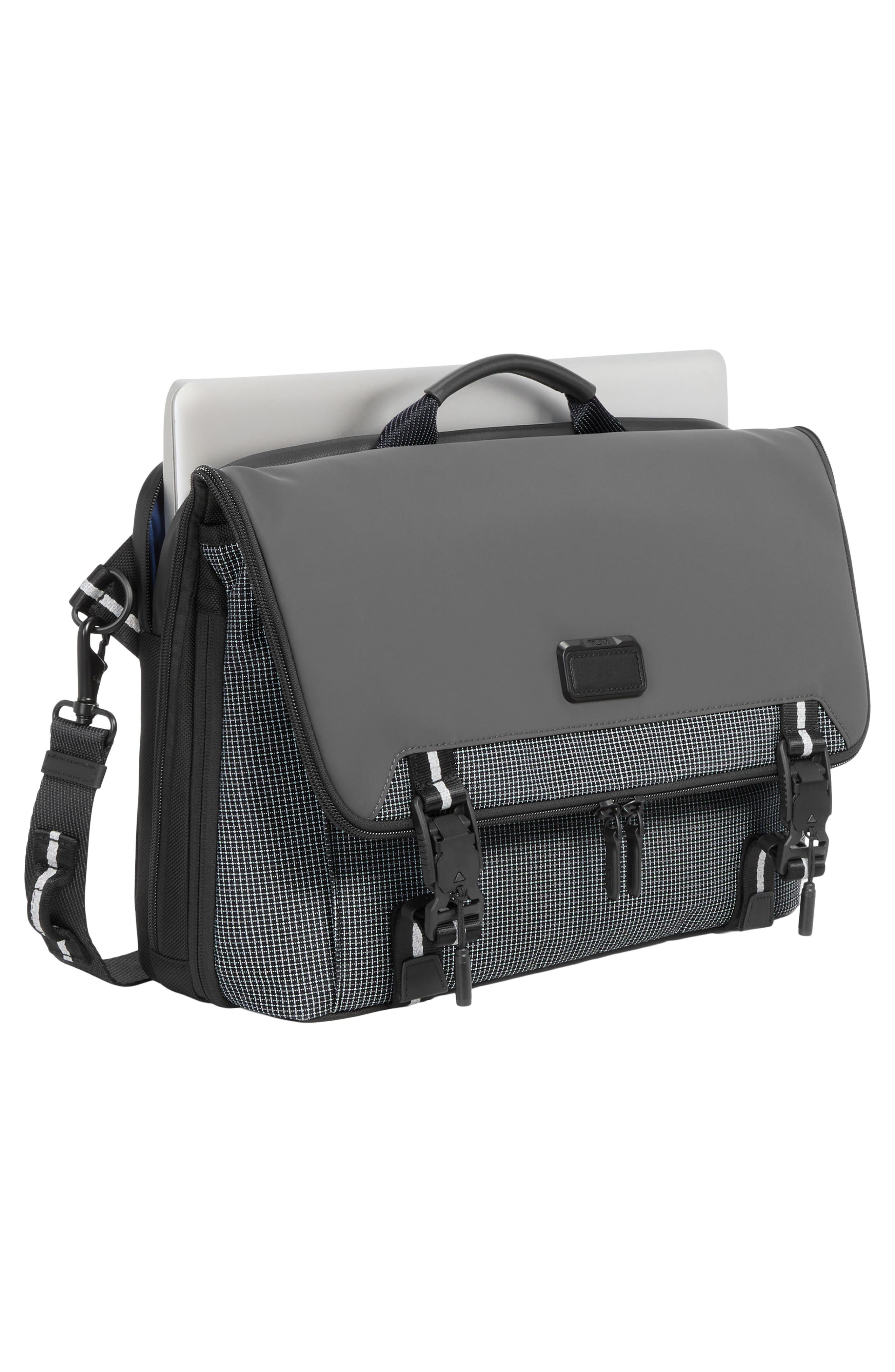 Descender Bike Messenger Bag, Alternate, color, DARK OBSIDIAN