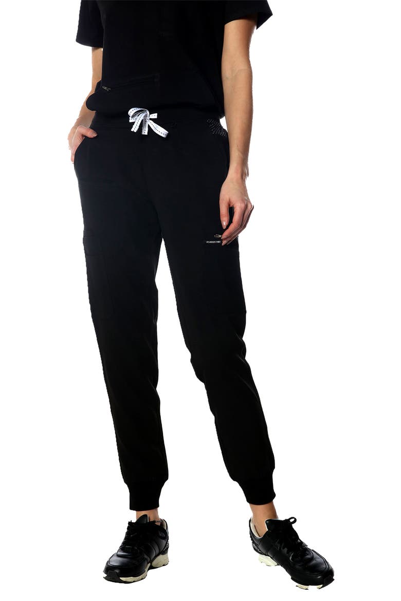 Valencia Jogger Scrub Pants, Main, color, Black
