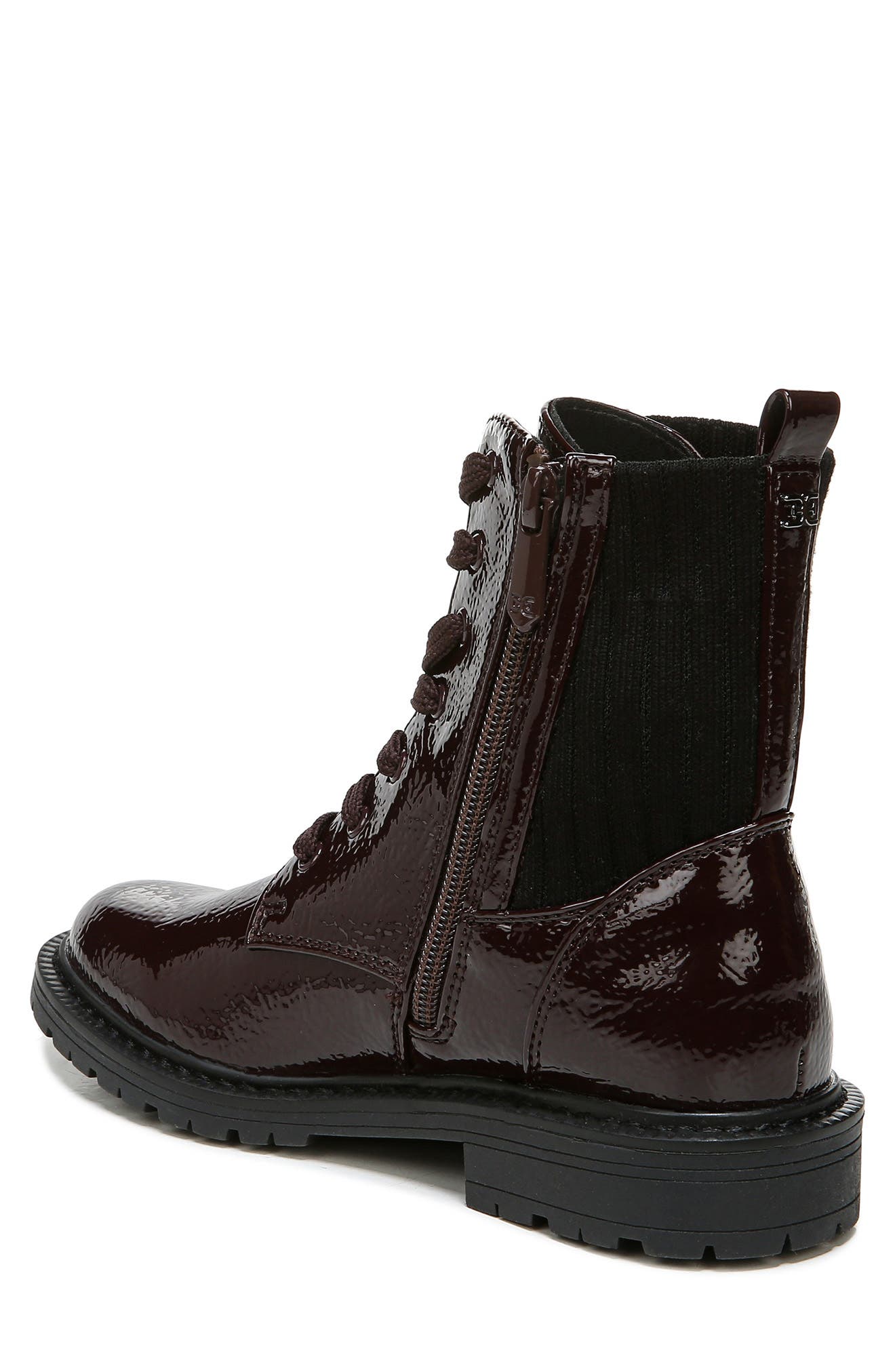 Sam Edelman Kids' Lace-Up Combat Boot, Alternate, color, 