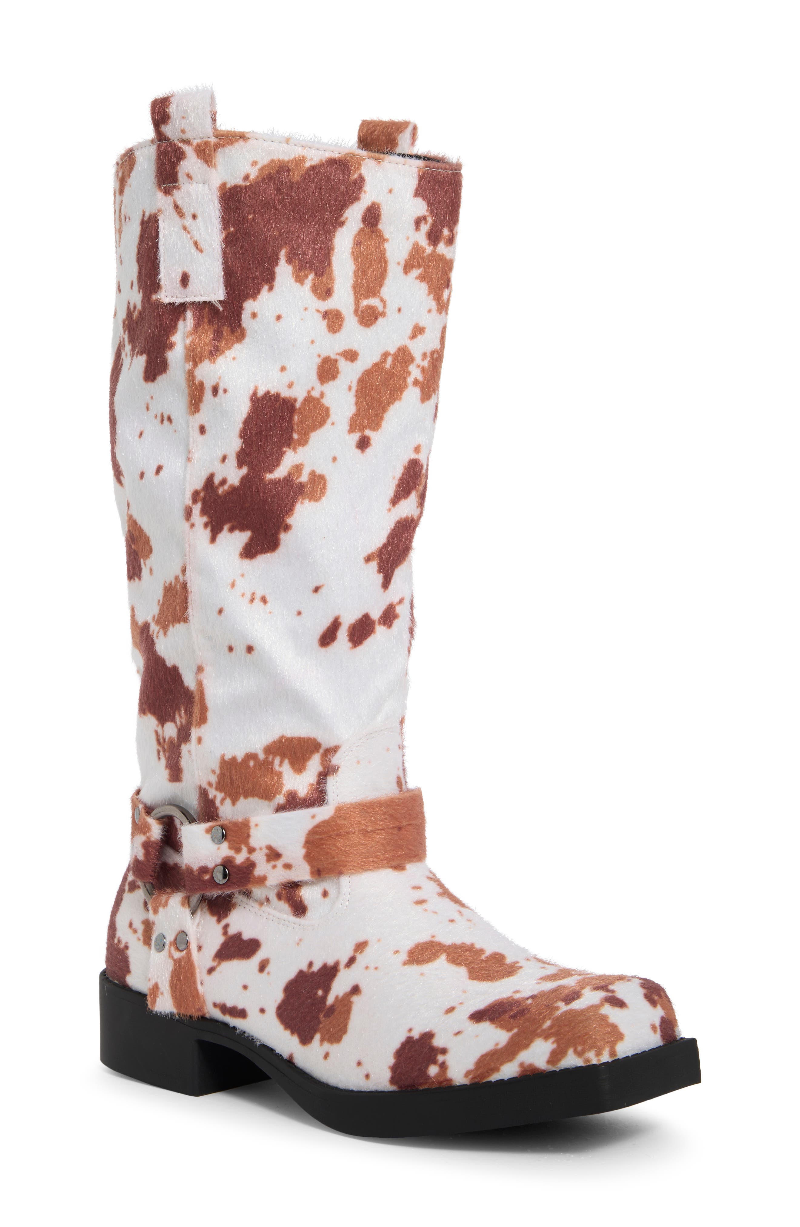 Wrecked Western Knee High Boot