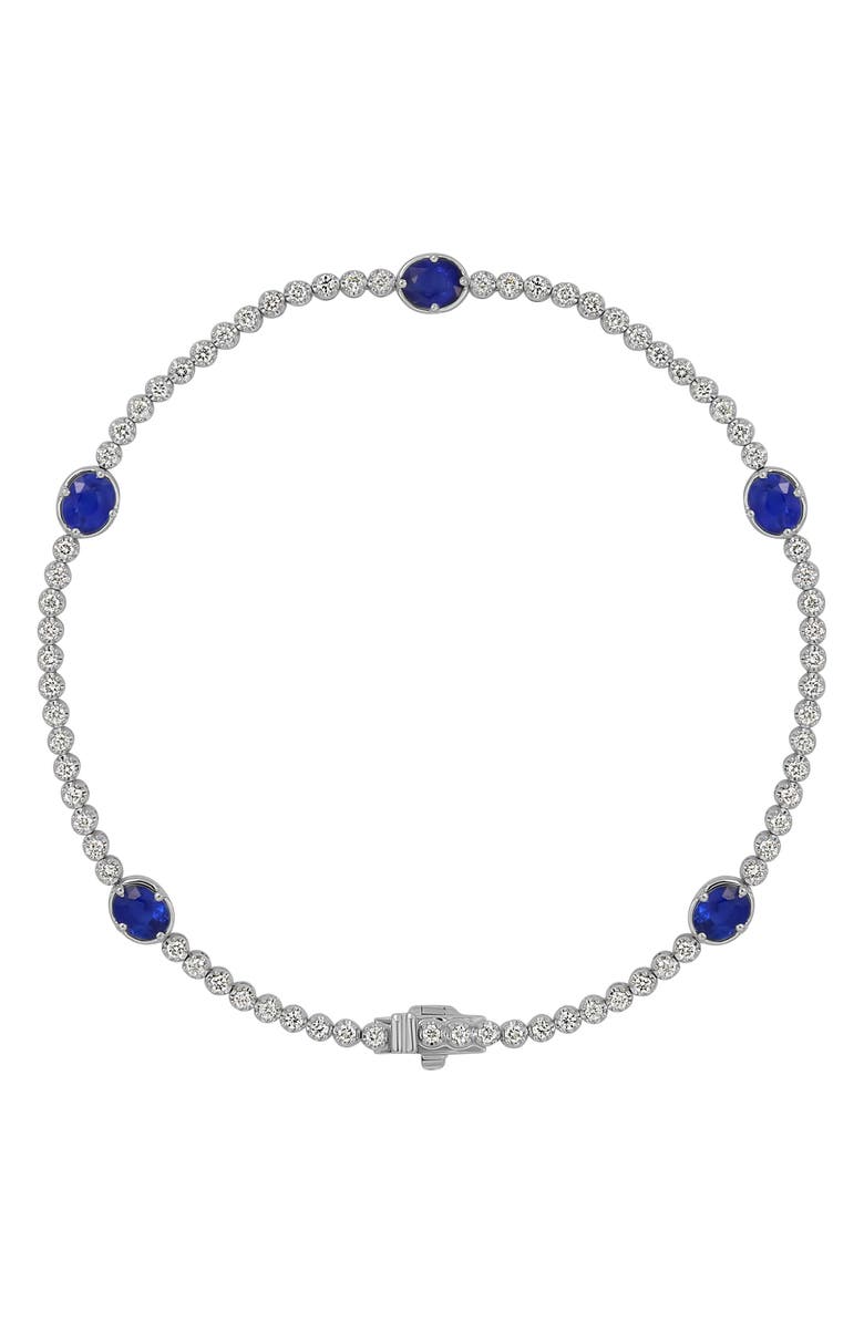 Bony Levy El Mar Diamond & Sapphire Bracelet, Main, color,