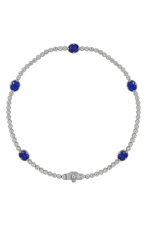 El Mar Diamond & Sapphire Bracelet