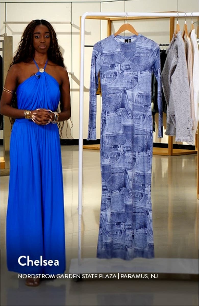 Denny Long Sleeve Maxi Dress, sales video thumbnail