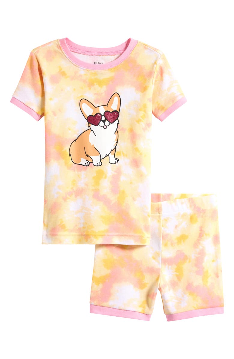 Petit Lem Kids' Corgi Pajamas, Main, color,