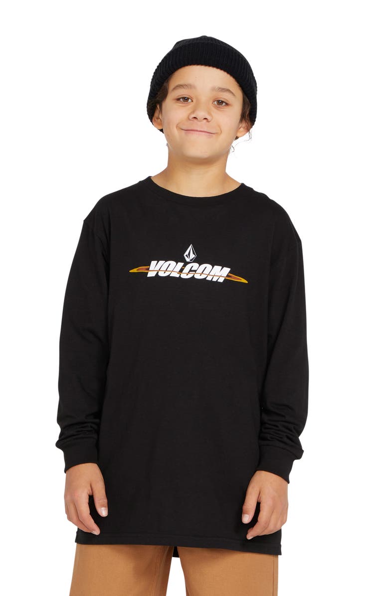 Volcom Kids' Cheezmoso Long Sleeve Graphic T-Shirt, Alternate, color,