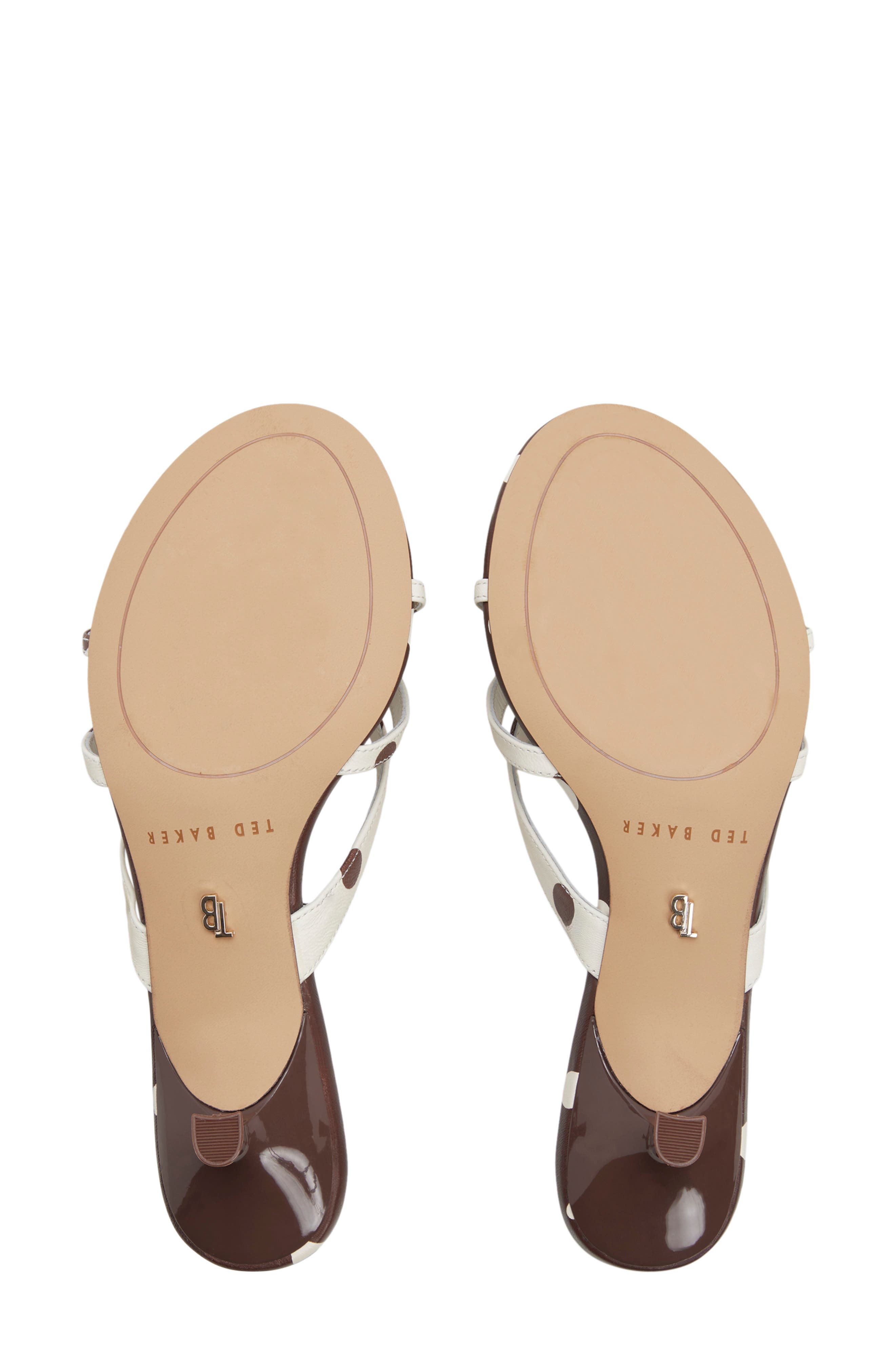 Ted Baker London Iris Sandal, Alternate, color, Ivory Primary - Multi