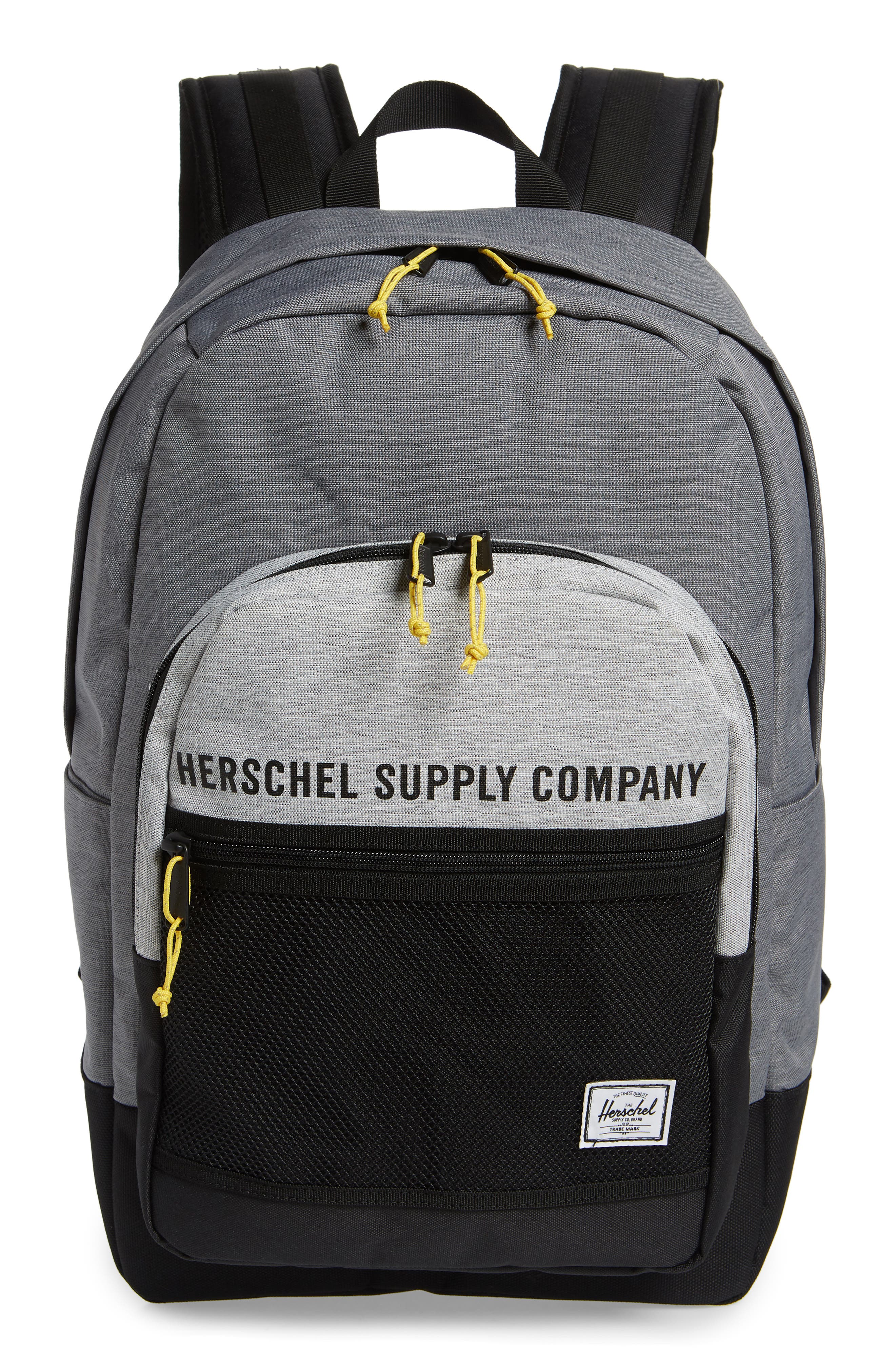 Kaine Backpack, Main, color, GREY/ LIGHT GREY CROSSHATCH