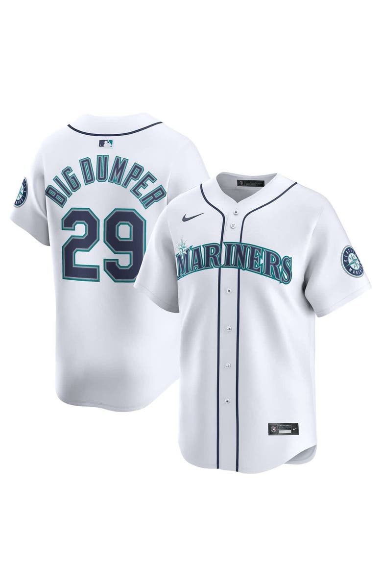Nike Men's Nike Cal Raleigh White Seattle Mariners Home Limited Player Jersey, Main, color, White