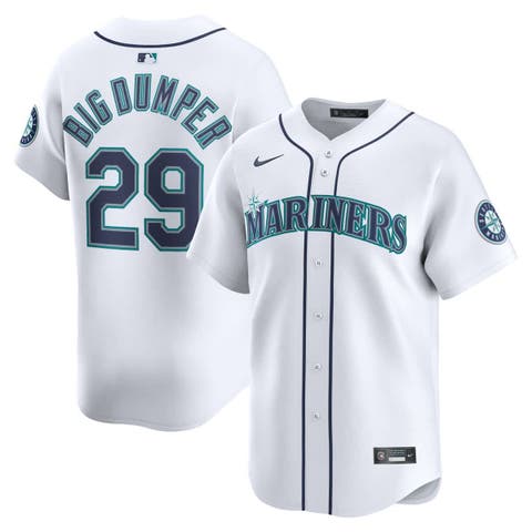 Men's Nike Cal Raleigh White Seattle Mariners Home Limited Player Jersey