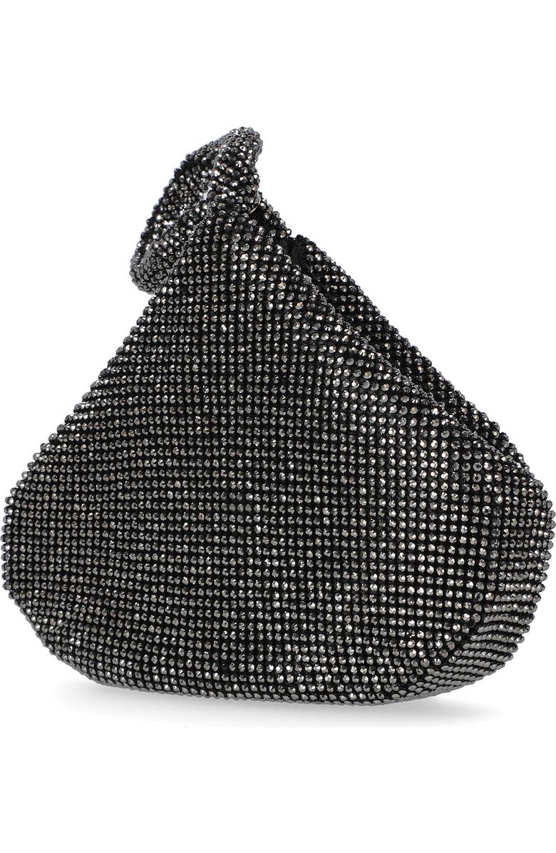 Jessica McClintock Staci Embellished Coin Purse, Alternate, color, Gunmetal