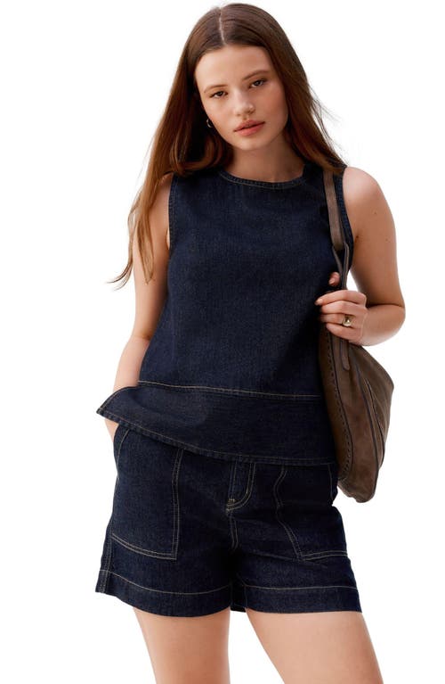 NEXT NEXT DENIM SHELL TOP