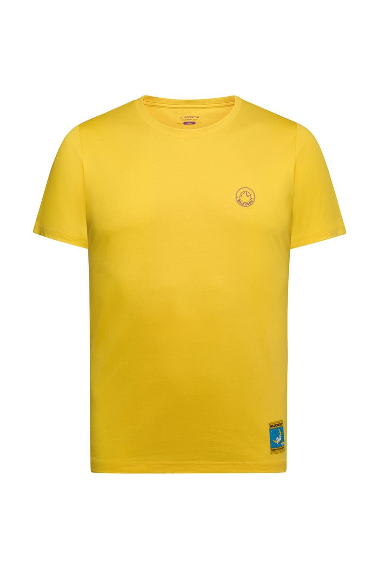Climbing On The Moon T-Shirt - Men's, Alternate, color, Giallo/Viola